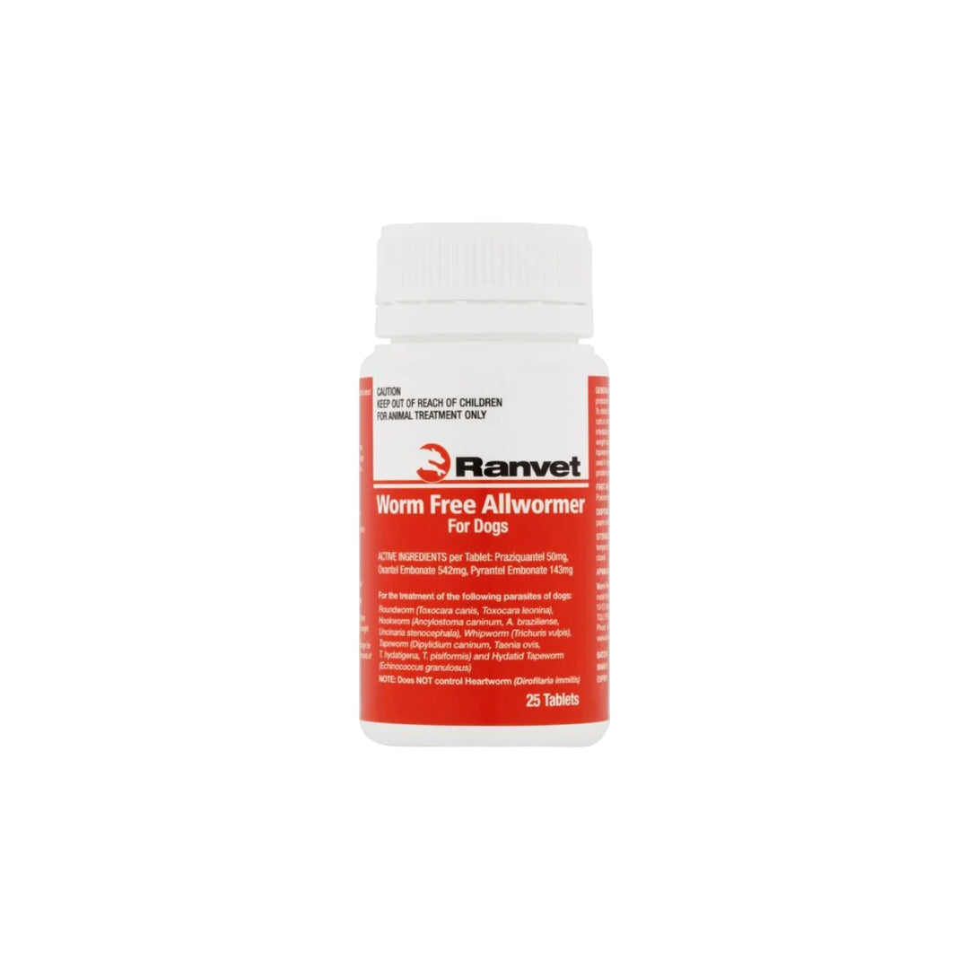 Ranvet Worm Free Allwormer 10kg