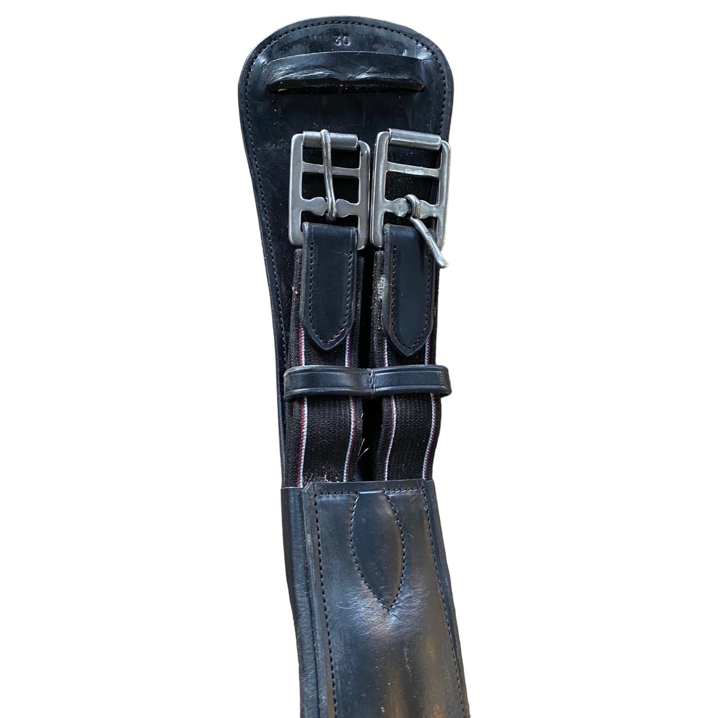 Leather Girth 30"/76cm Black (233737)