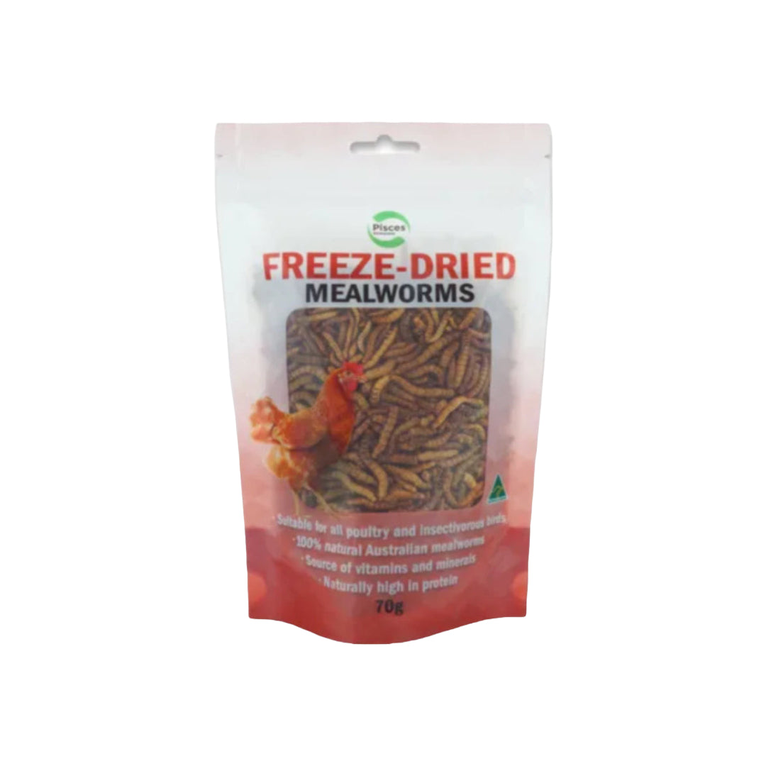 Pisces Freeze-Dried Mealworms