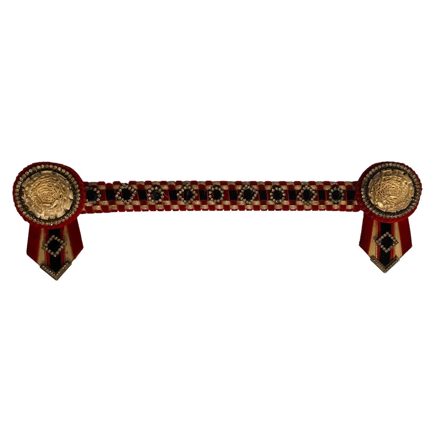 SH Browband 13.5” Red/Navy (240646)
