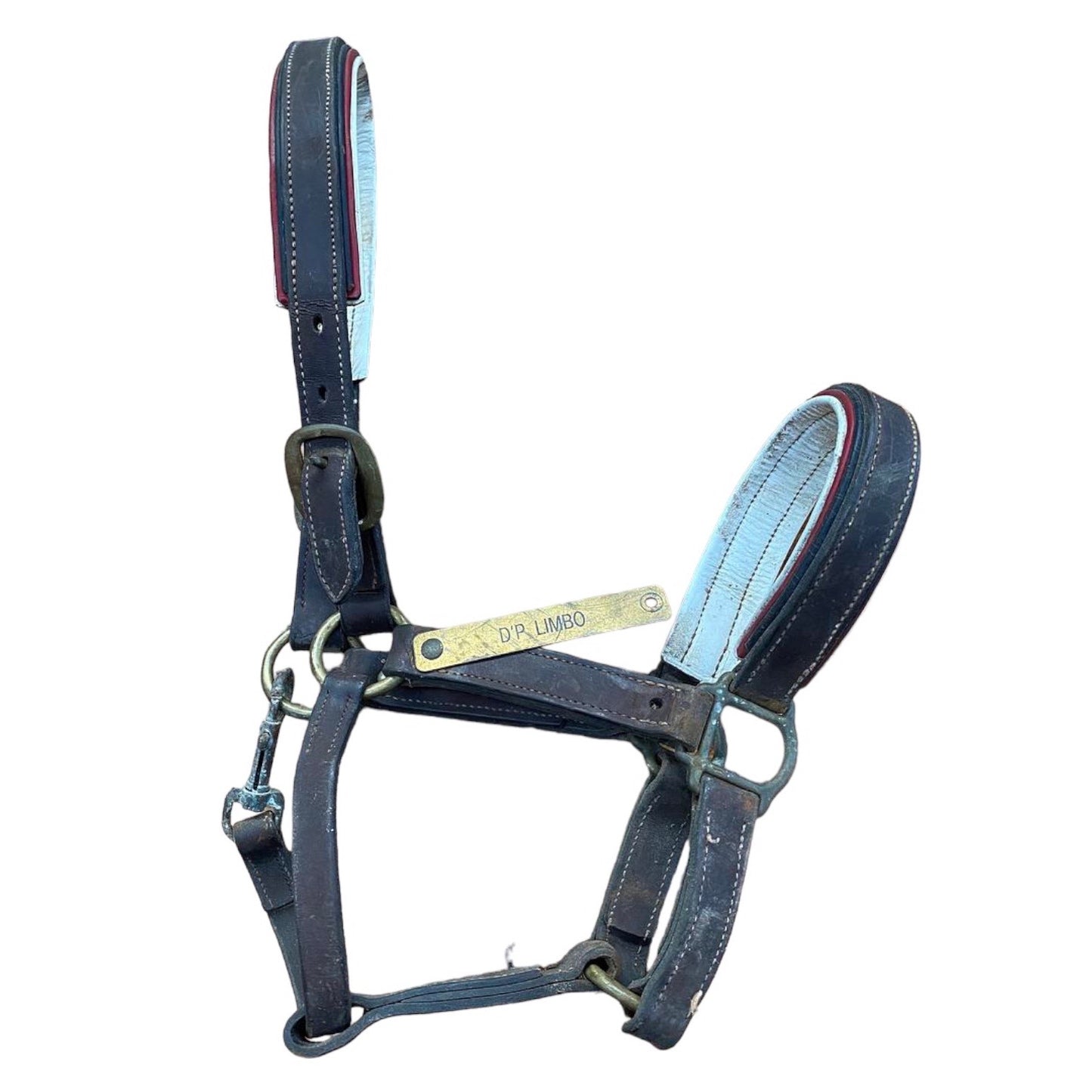 SH Leather Halter FULL Brown (240640)