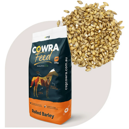 Cowra Rolled Barley 20kg