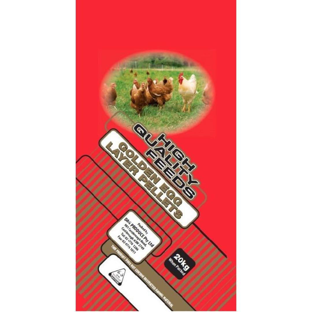 D&G Golden Egg Layer Pellet 20kg