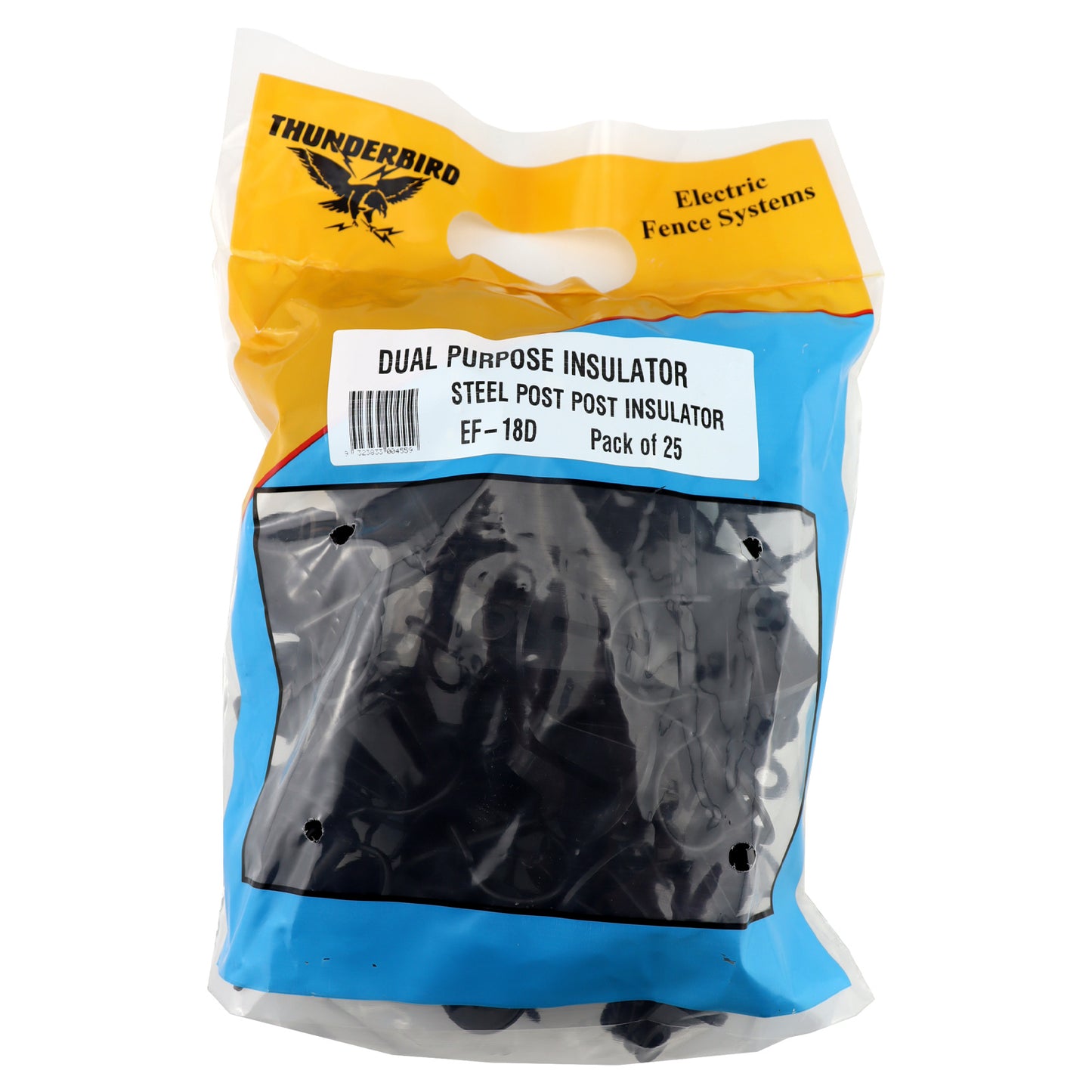 Thunderbird Dual Purpose Steel Post Pinlock Insulator (EF-18D)