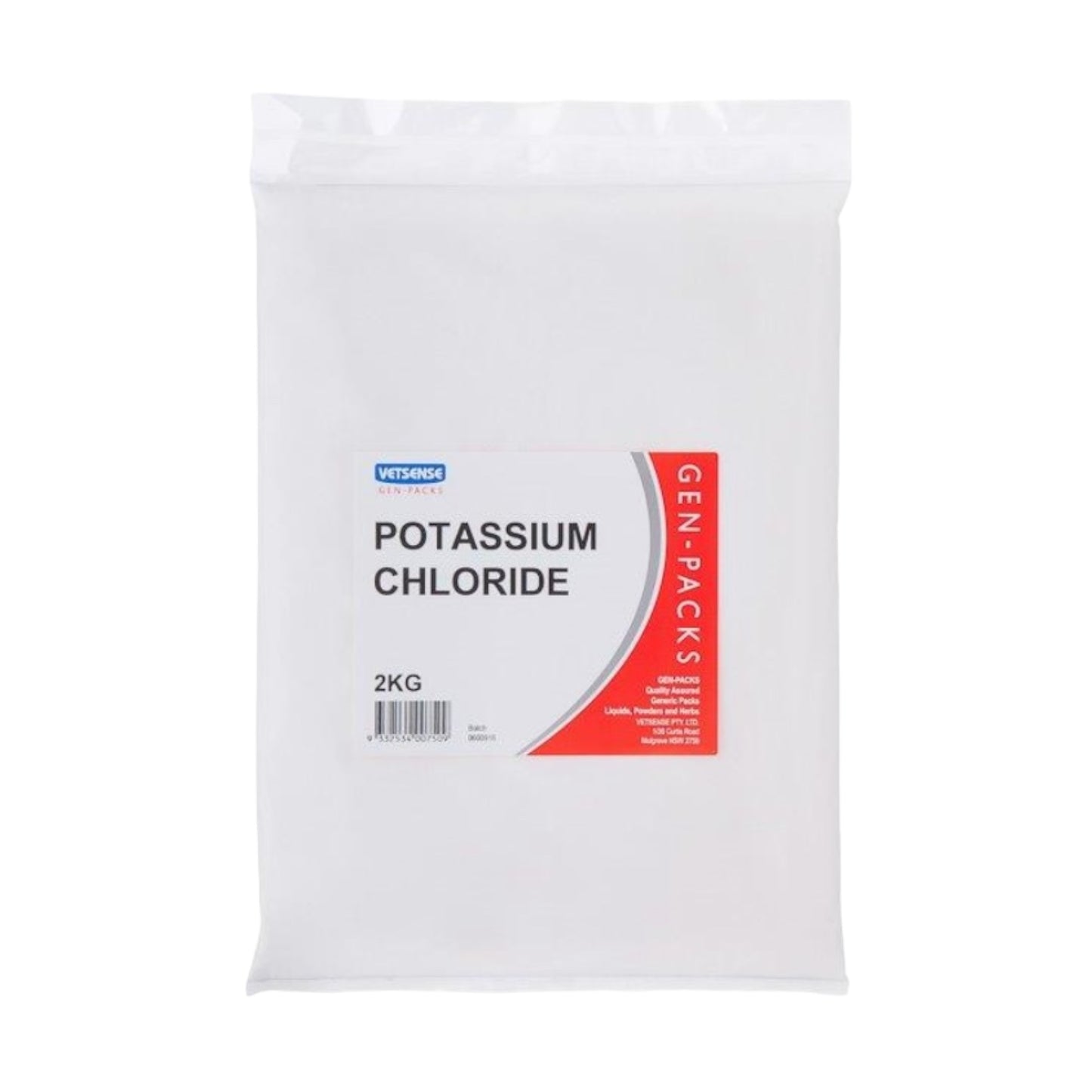 Vetsense Gen-Packs Potassium Chloride