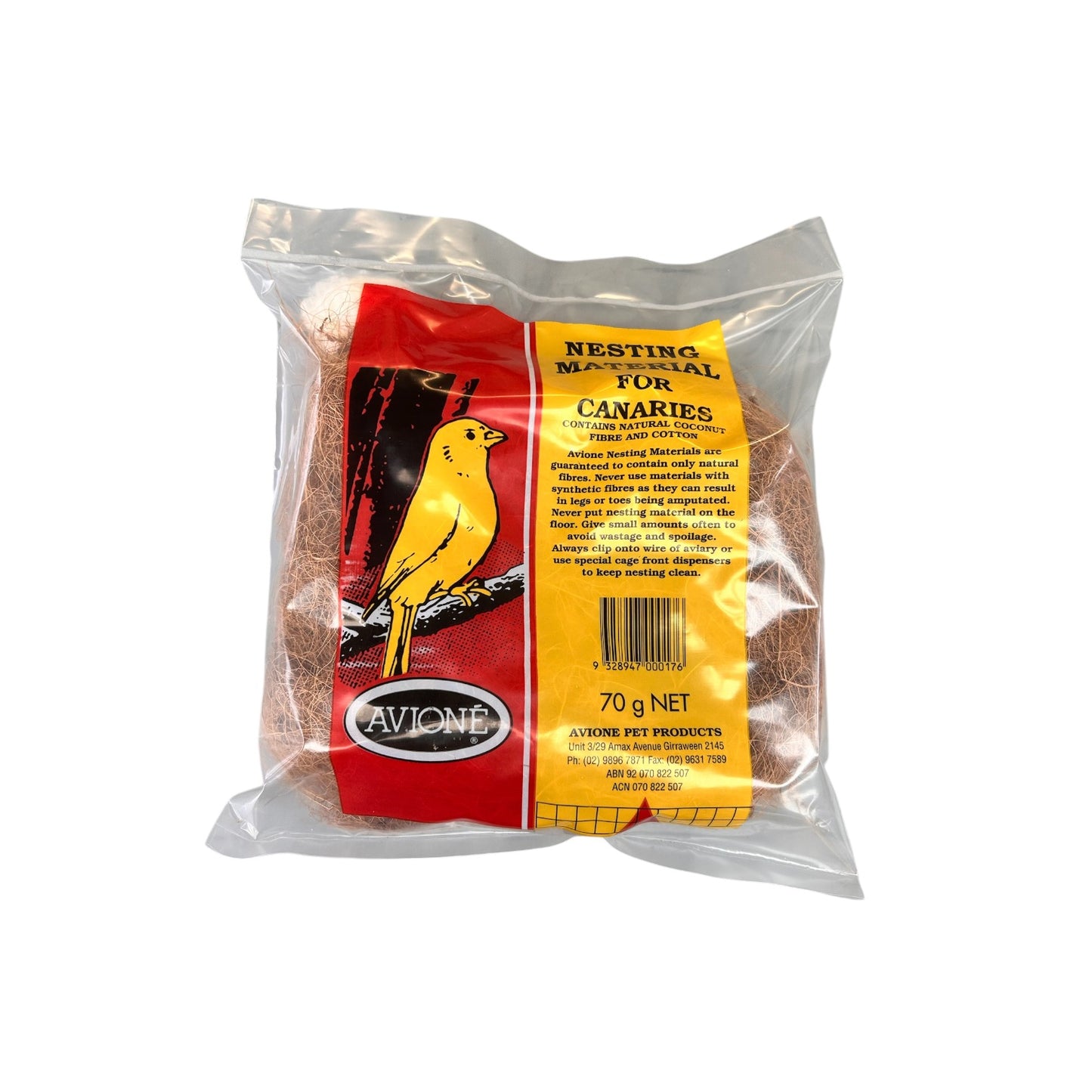 Avione Canary Nesting Material