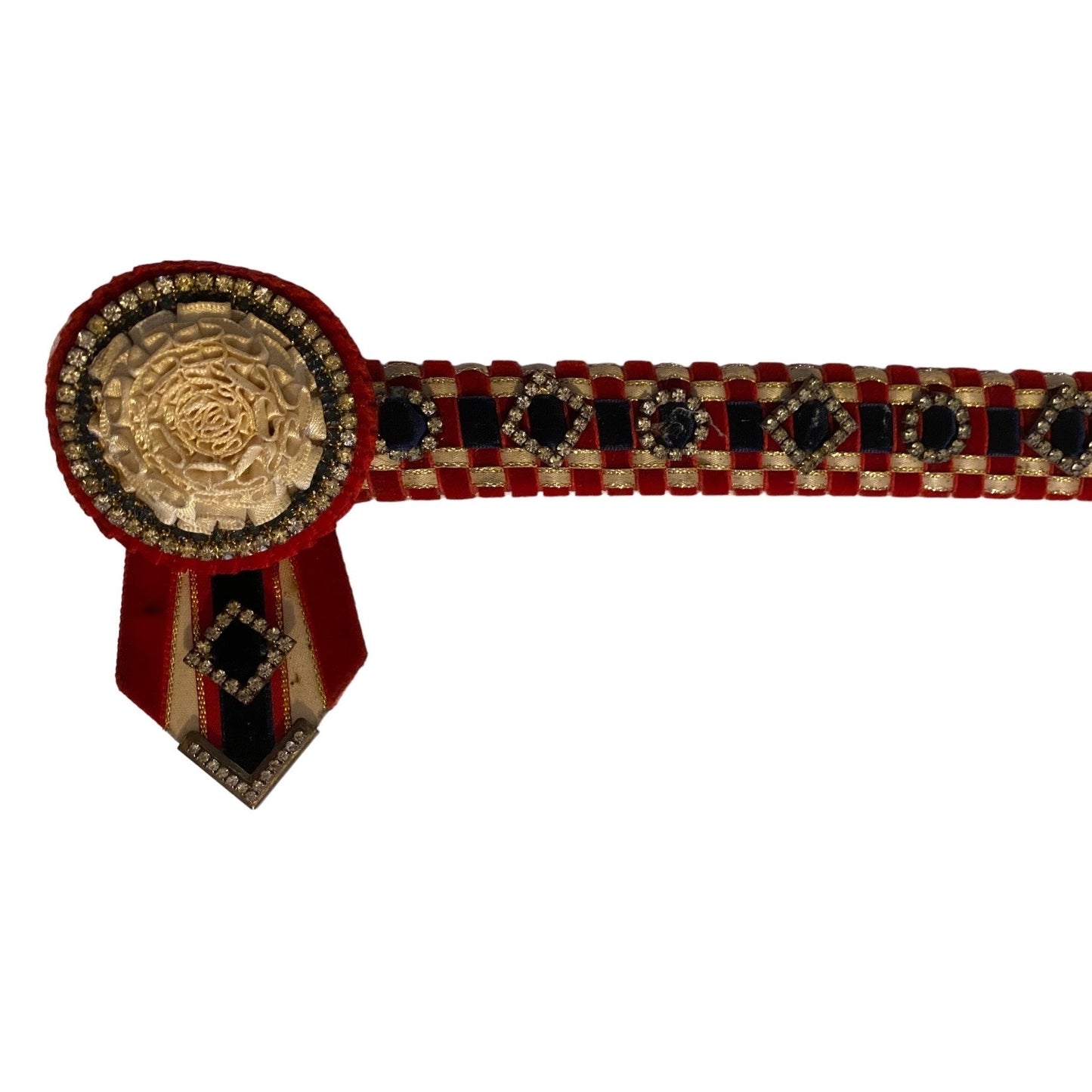 SH Browband 13.5” Red/Navy (240646)