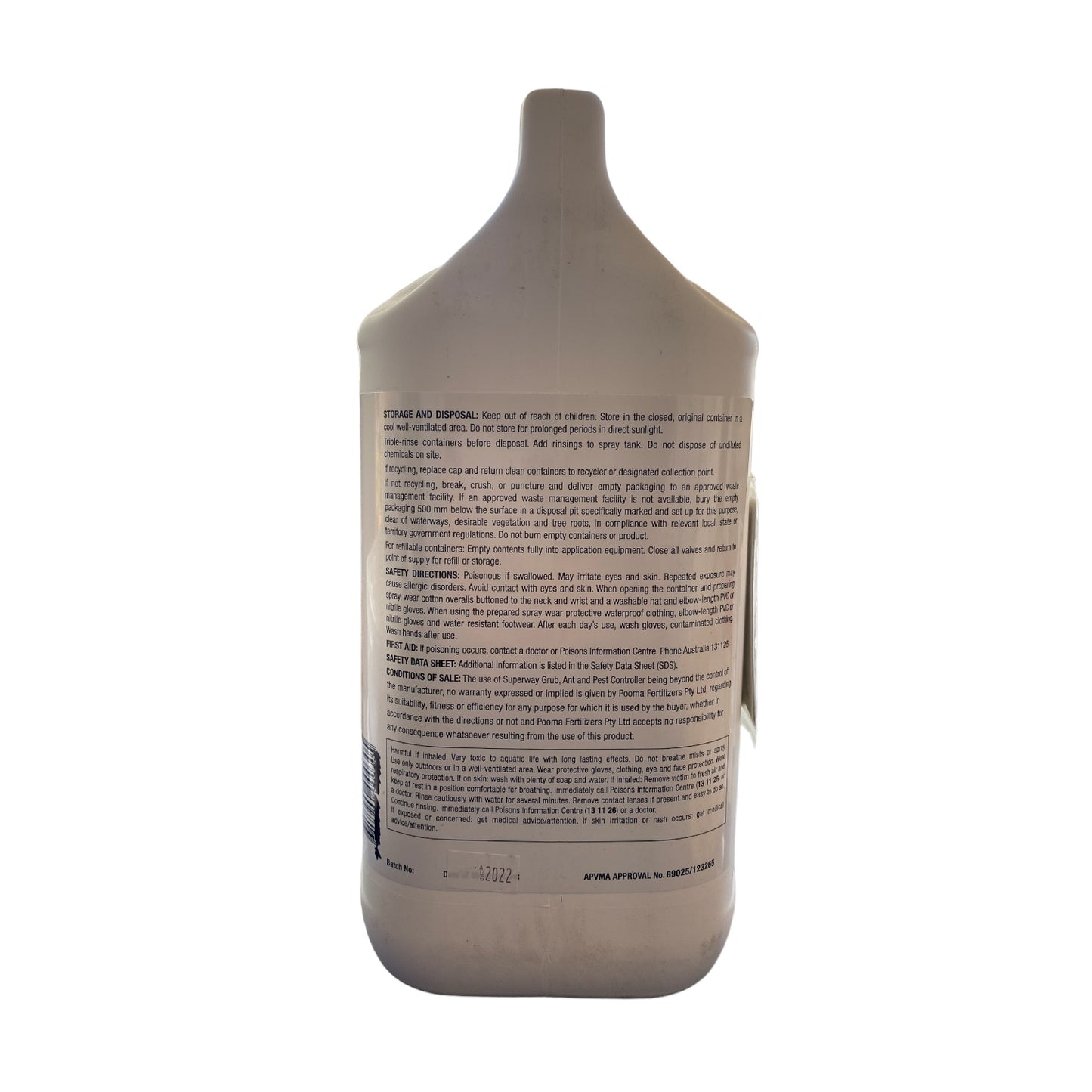 Superway Grub Ant And Pest Controller 5L