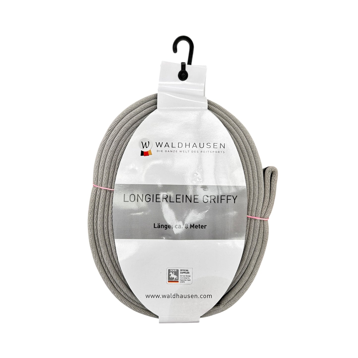 SH Waldhausen Lunge Lead 8m Grey (2401139)