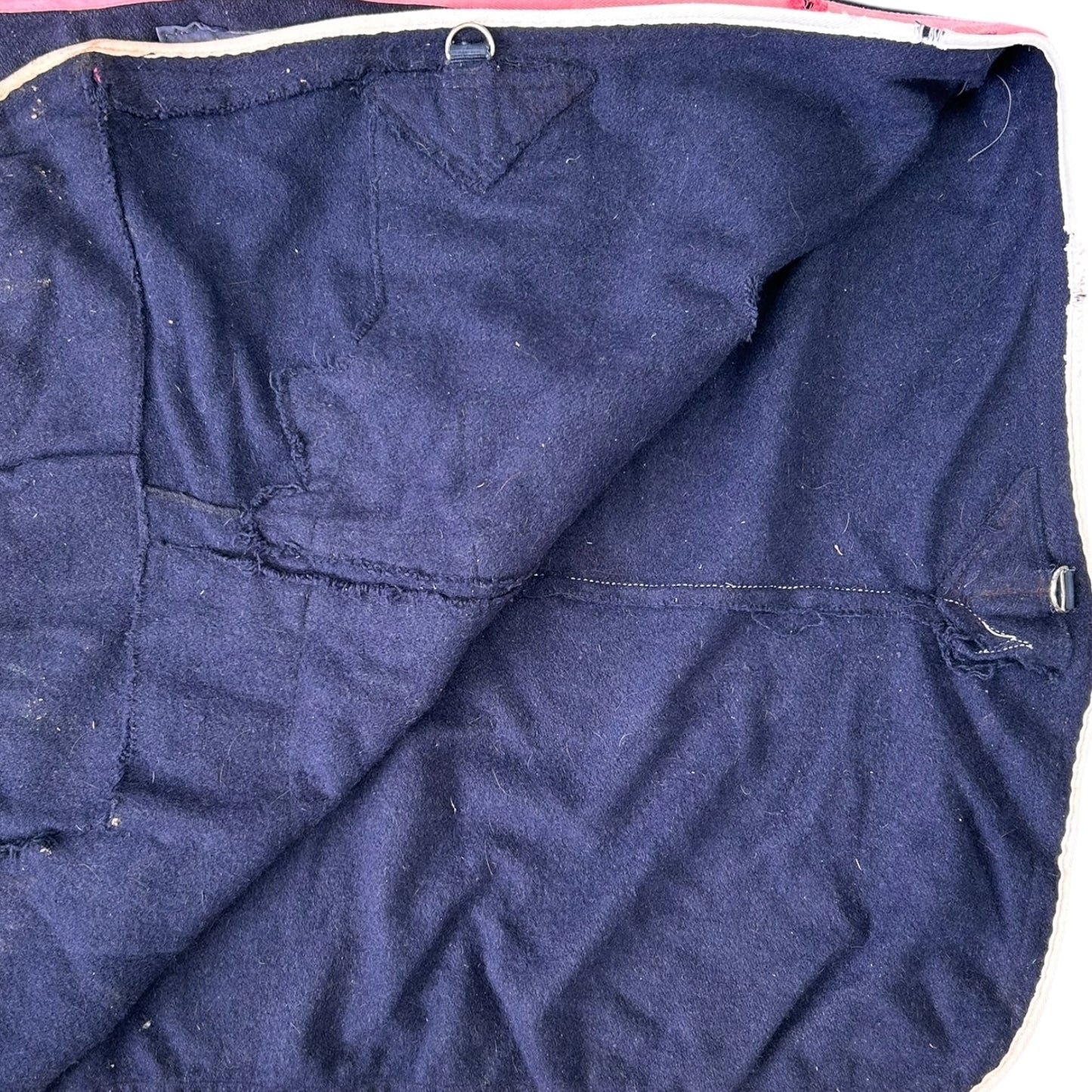SH Wool Rug 5'6 Navy (240671)