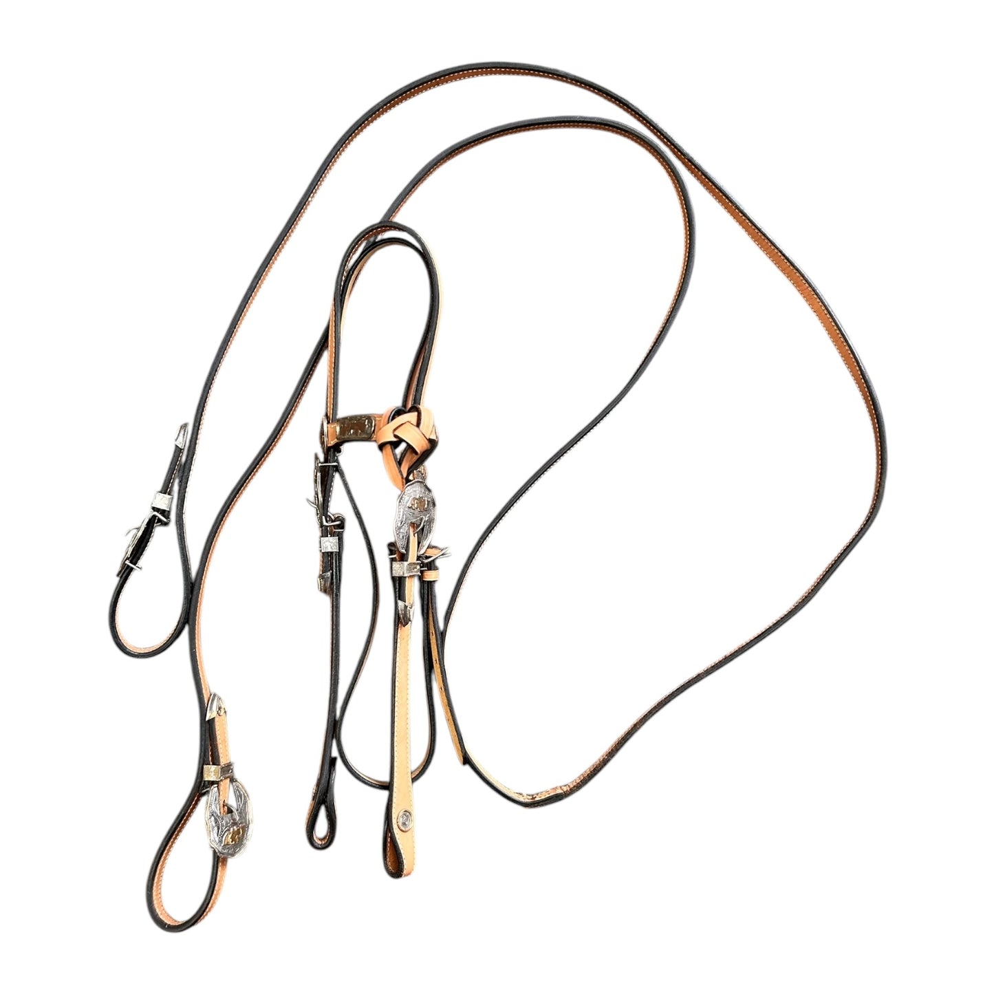 SH Show Bridle FULL Light Tan (246605)
