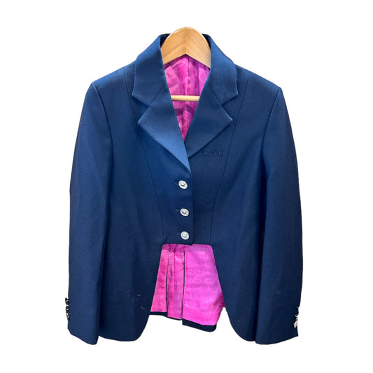 Secondhand Cutaway Show Jacket CHILDS 8 Navy (240138)