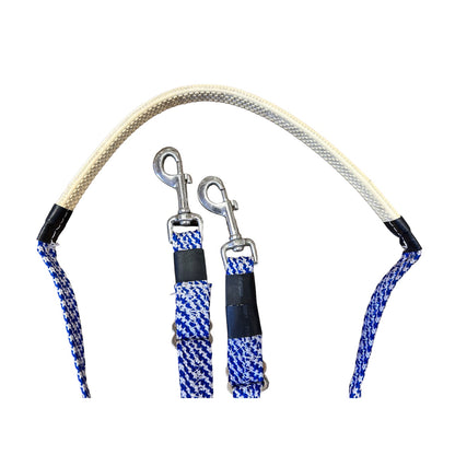 Secondhand Sporting Reins CHILDS/TEENS Blue/White (242202)