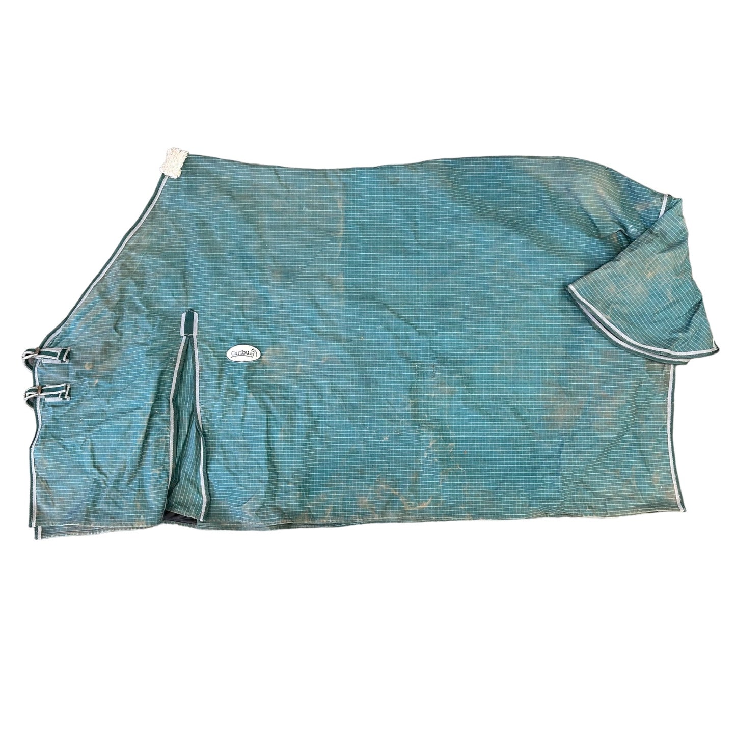 SH Caribu Lined Canvas Rug 6'9 Green (244503)