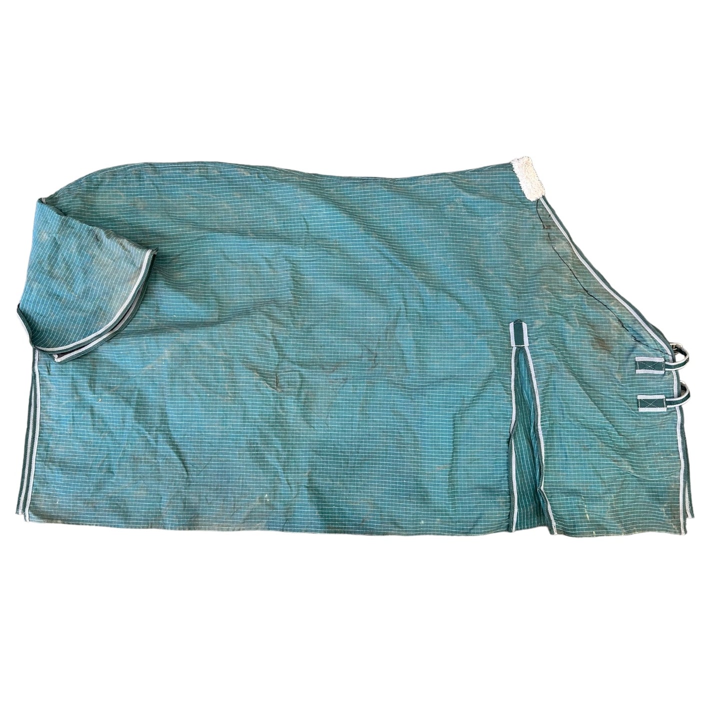 SH Caribu Lined Canvas Rug 6'9 Green (244503)