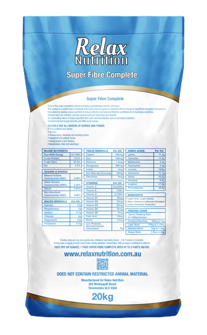 Relax Super Fibre Complete 20kg