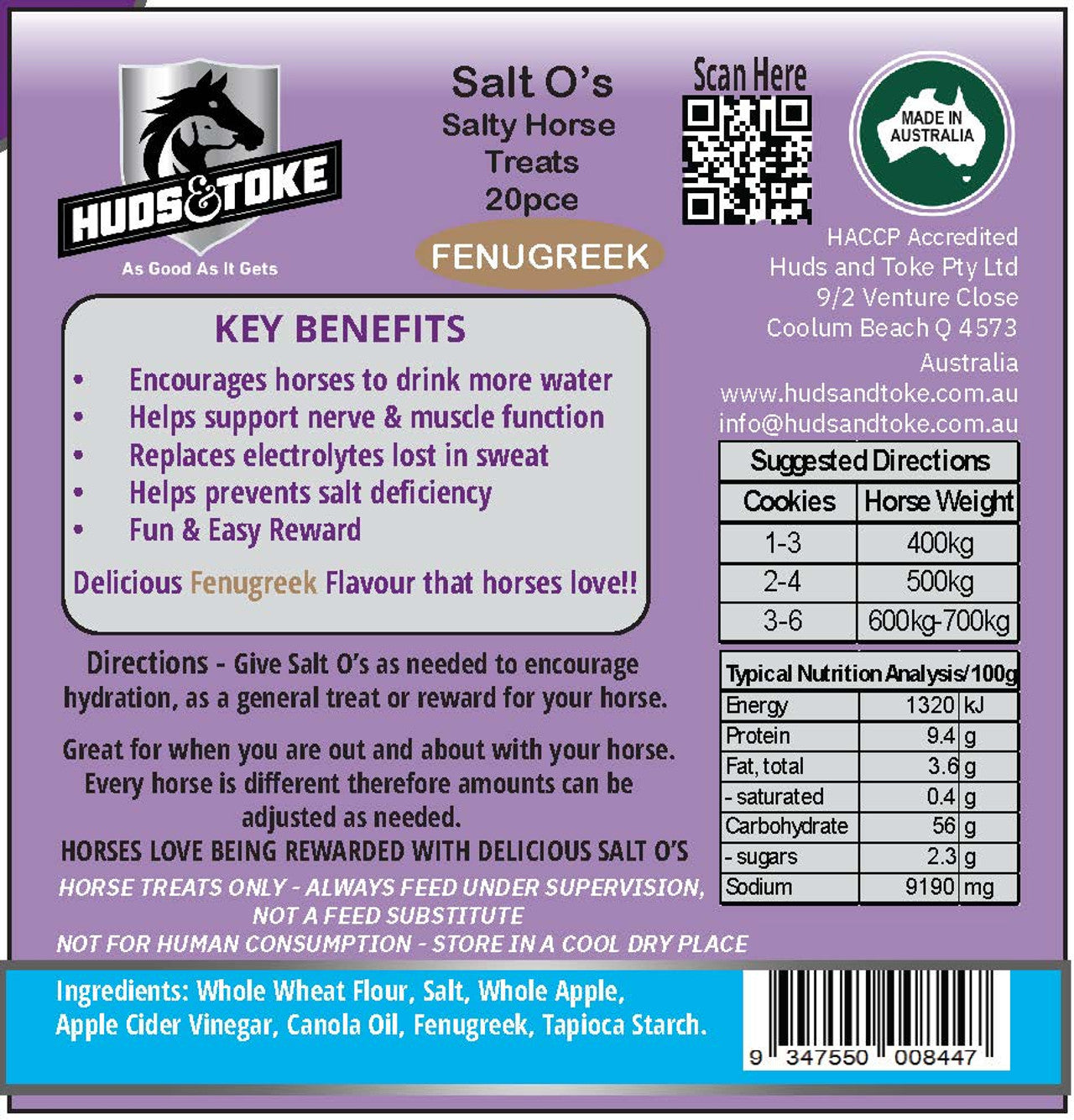 Huds & Toke Salt O's