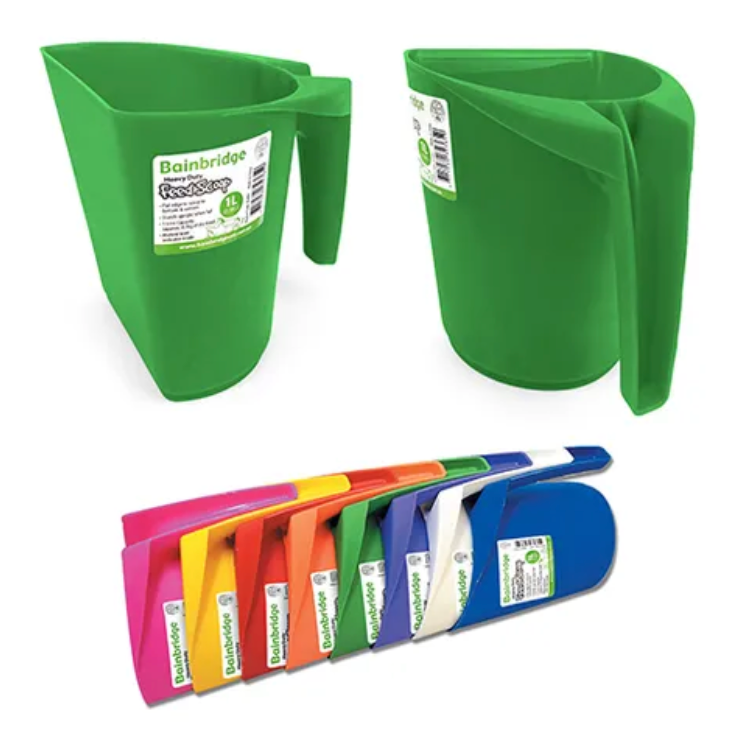 Bainbridge Plastic Feed Scoop 1L