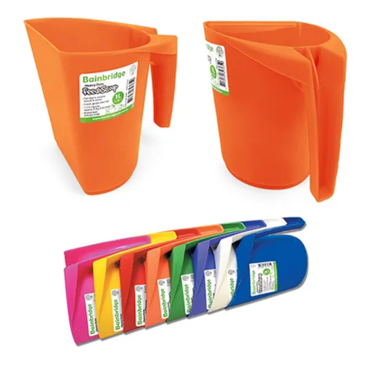 Bainbridge Plastic Feed Scoop 1L