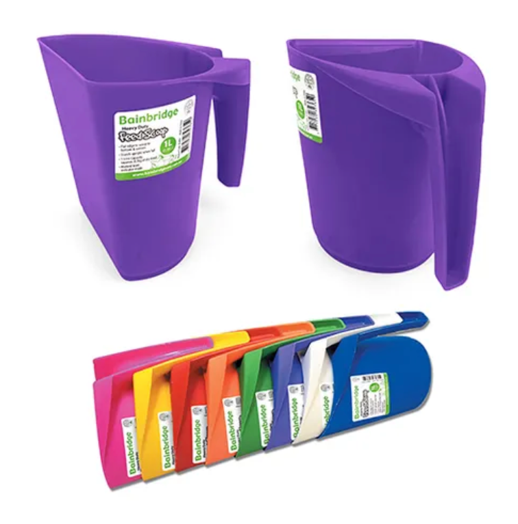 Bainbridge Plastic Feed Scoop 1L