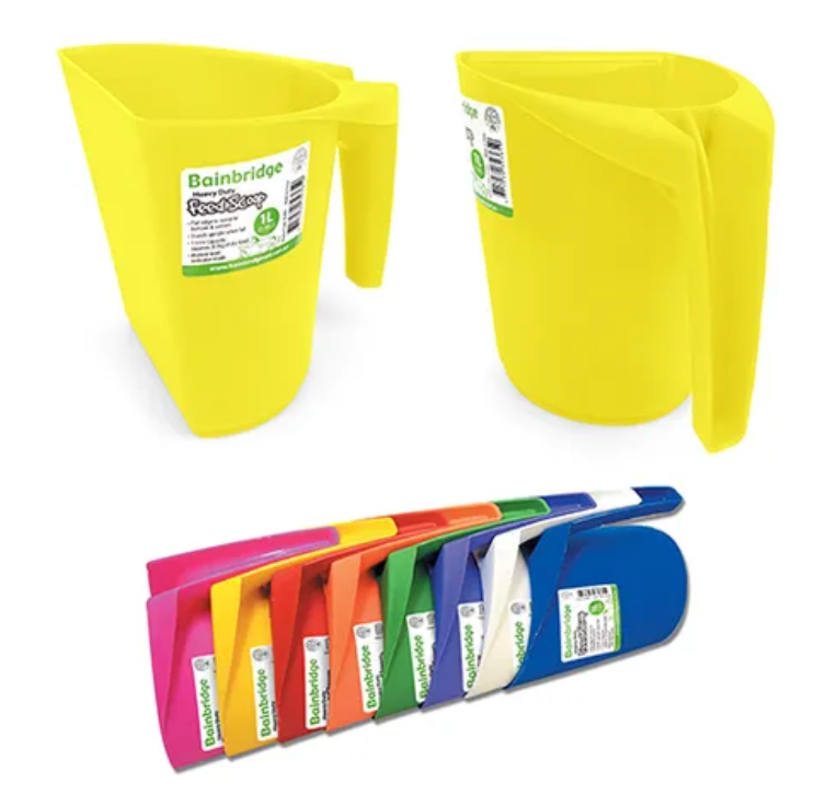 Bainbridge Plastic Feed Scoop 1L