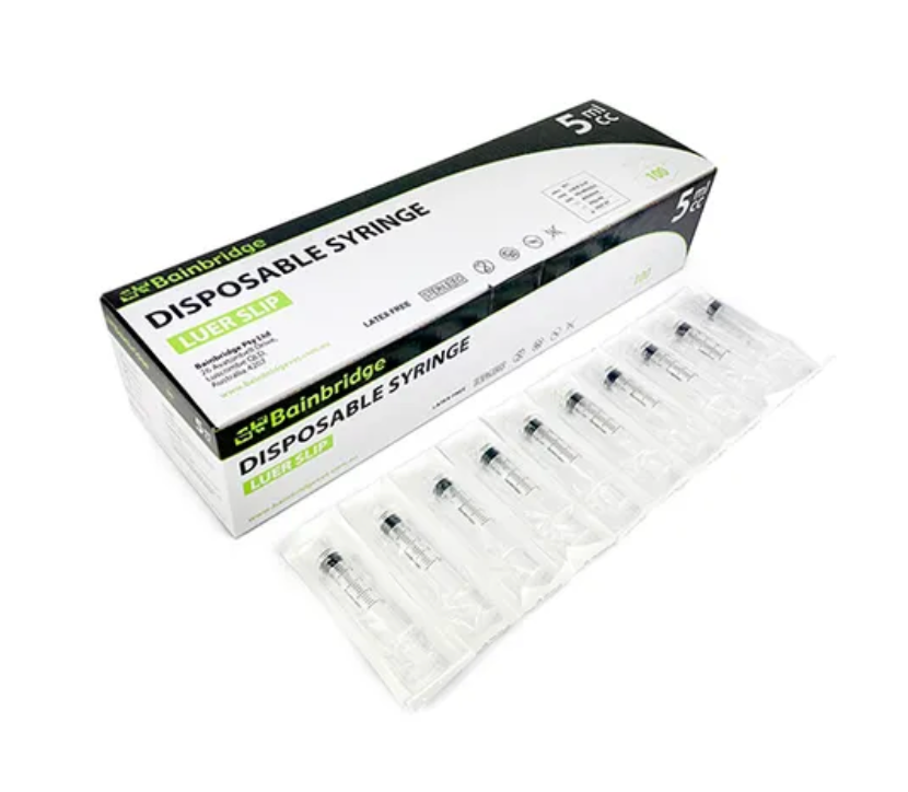 Bainbridge Disposable Syringes BOXES