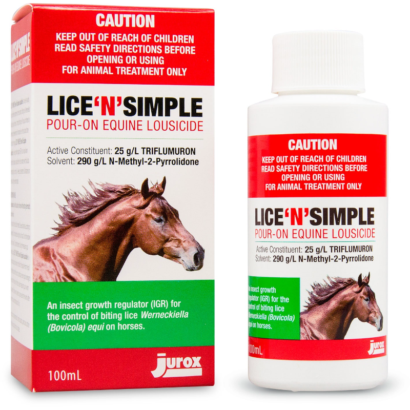 Jurox Lice N Simple 100ml