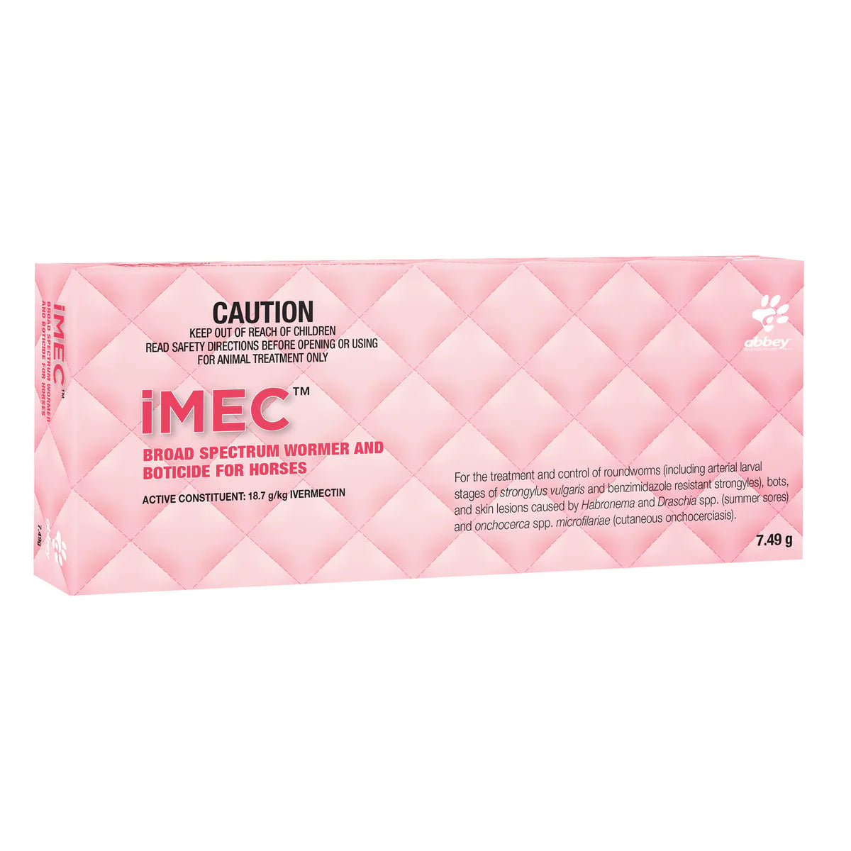 Abbey Labs Imec Broad Spectrum Wormer & Bot 7.49g