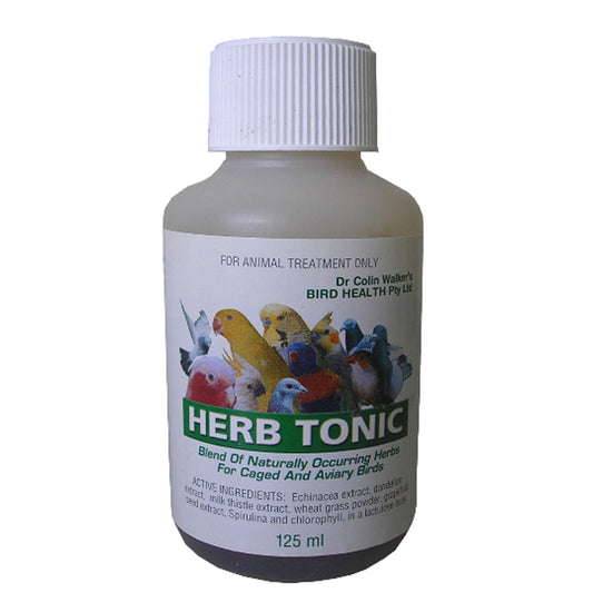 Herb Tonic For Birds 125ml A Blend Of Naturally Occurring Herbs For Birds