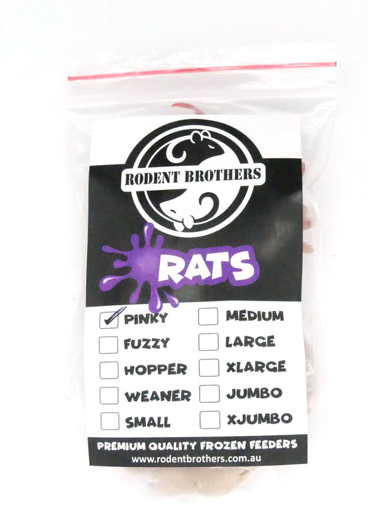 RB Frozen Rats PINKY - 10 Pack (1-9 grams)