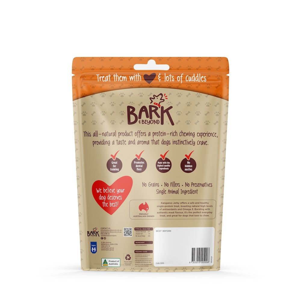 Bark & Beyond Roo Jerky 700g