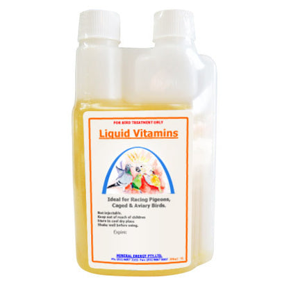 Mineral Energy Liquid Vitamins 300ml Nutritional Supplement For Pigeons & Birds