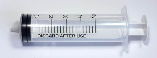 GVP Disposable Syringe 50ml Box Of 25