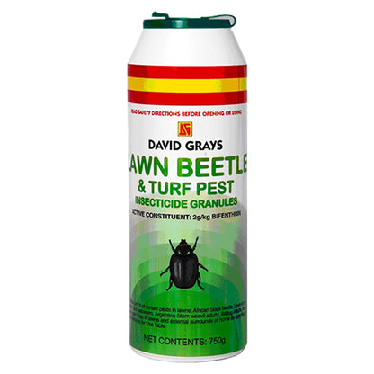 David Grays Lawn Beetle & Turf Pest Granules 750g