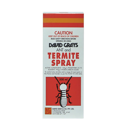 David Grays Ant & Termite Spray 500ml Concentrate