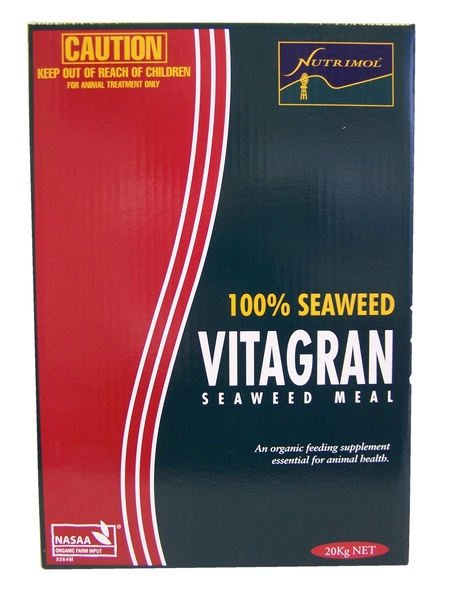 Vitagran Seaweed Meal 20kg Natural Source Of Vitamins & Minerals For All Animals