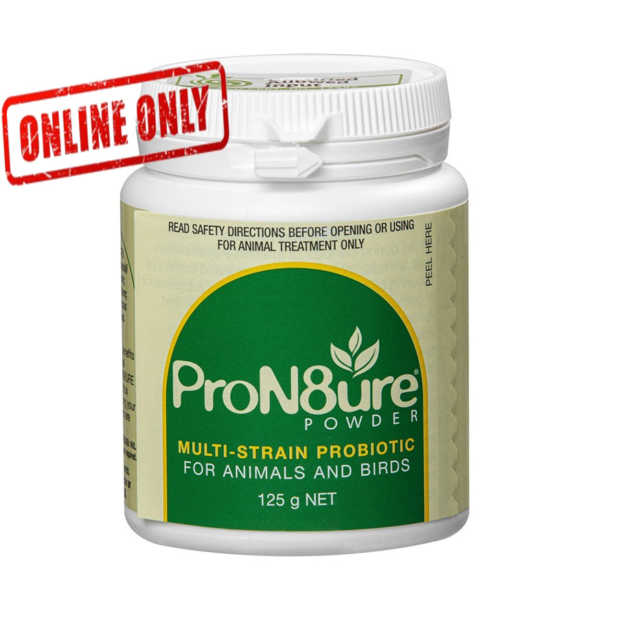 ProN8ure Protexin Powder (Green) 125g Multi Strain Probiotic For Animals And Birds