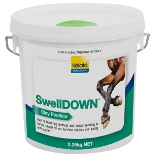 Kelato SwellDown 2.25kg Clay Poultice. Use To Treat Leg Soreness & Swelling
