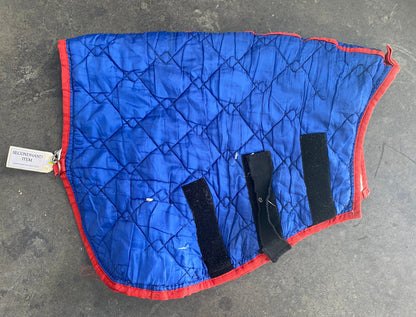 SH Mirotec Quilted Neck Rug SMALL PONY Blue (240434)