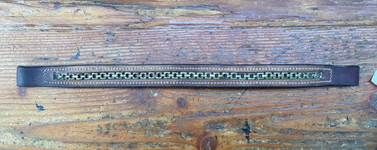 Chain Browband 35cm/13.25" Brown (2211121)