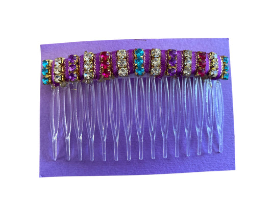 Hair Comb 90mm Purple (239310)