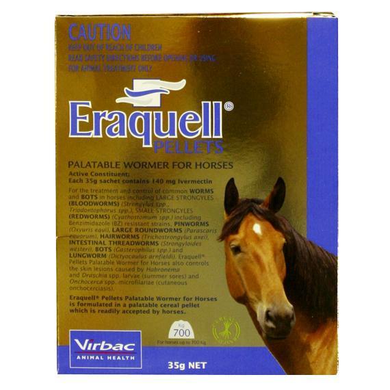 Eraquell Horse Wormer Pellets. 35g Sachet