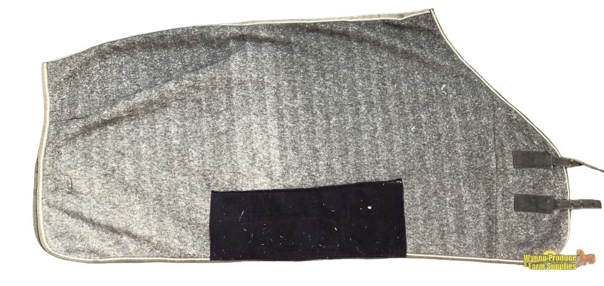 SH Fleece Rug 5’3 Grey (240155)