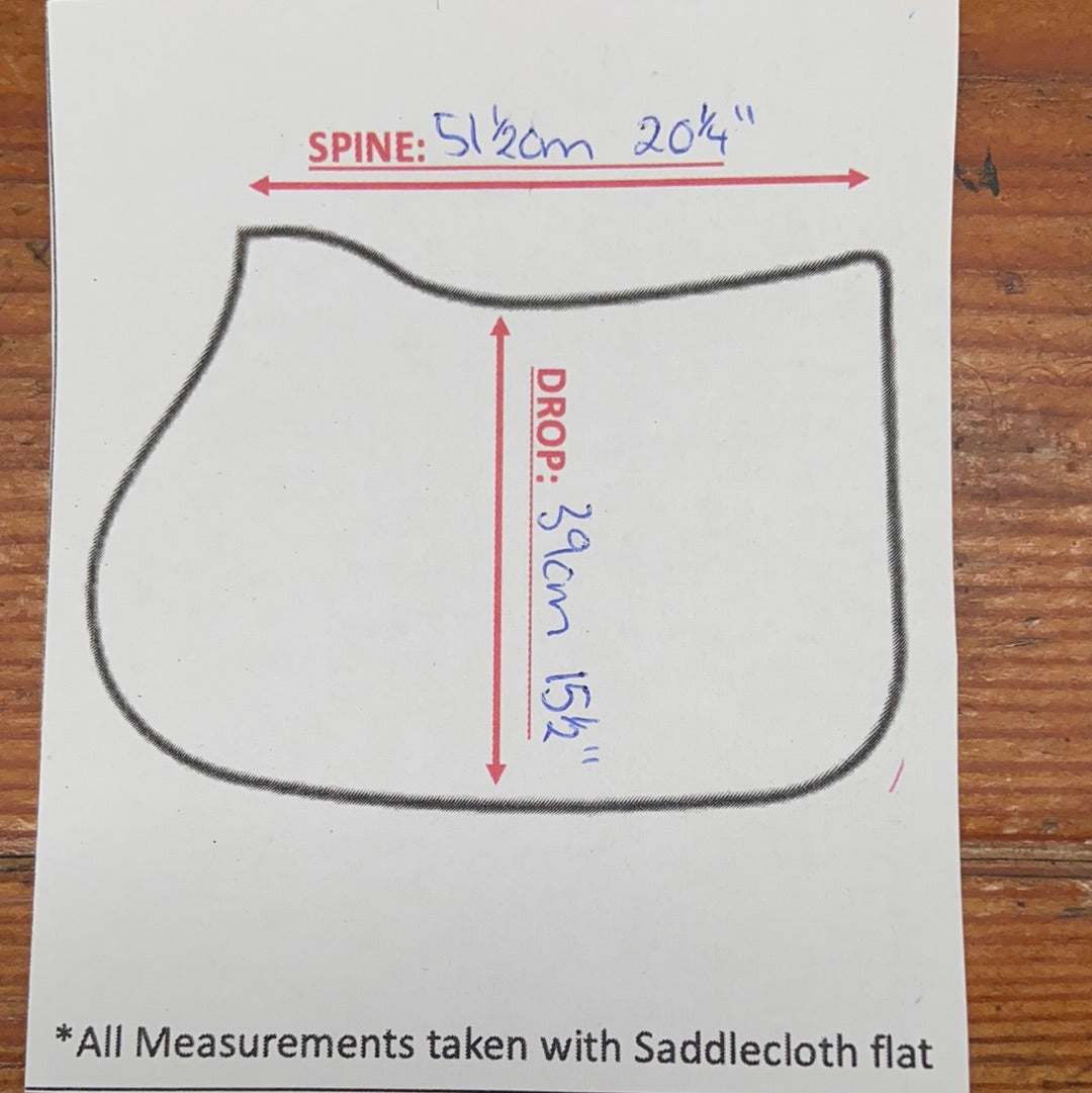 Saddlecloth PONY Brown (223010)