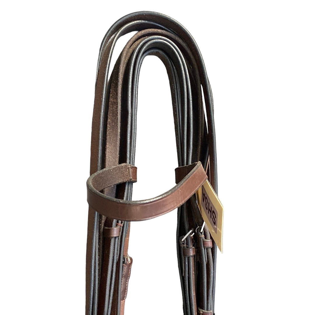 Crosby Double Bridle PONY Brown (230908)