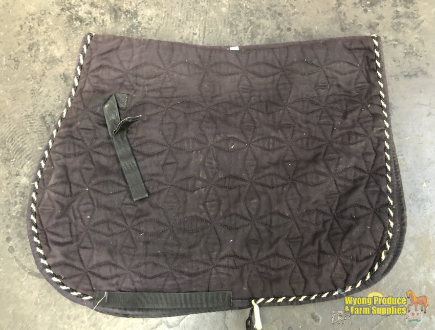Roma Saddlecloth Full Black (210403)