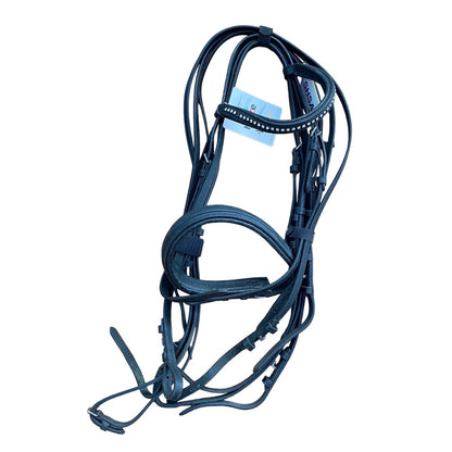 Horze Weymouth Bridle PONY Black (239505)