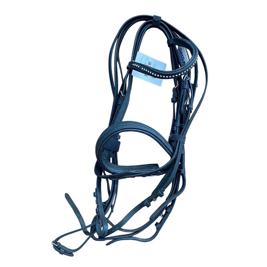 SH Horze Weymouth Bridle PONY Black (240764)