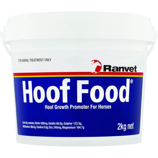 Ranvet Hoof Food 2kg. Hoof Growth Promotor For Horses