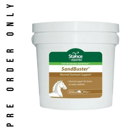 Stance Equitec SandBuster 2kg Intestinal Support For Horses On Sandy Conditions